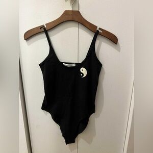 Bluenotes Yin Yang bodysuit size small
